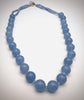 Blue Jade Beads Necklace