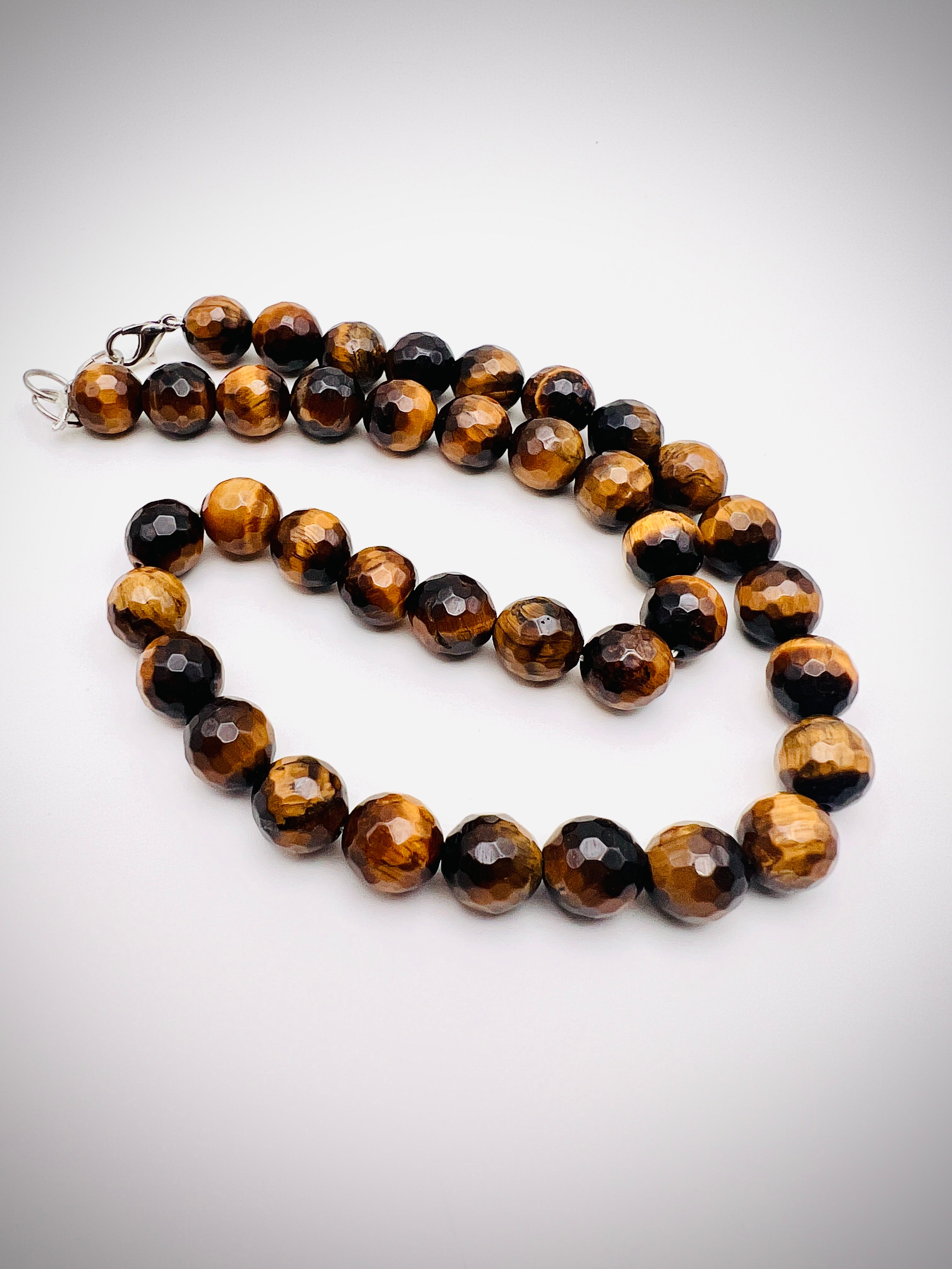 Tiger Eye Beads Necklace