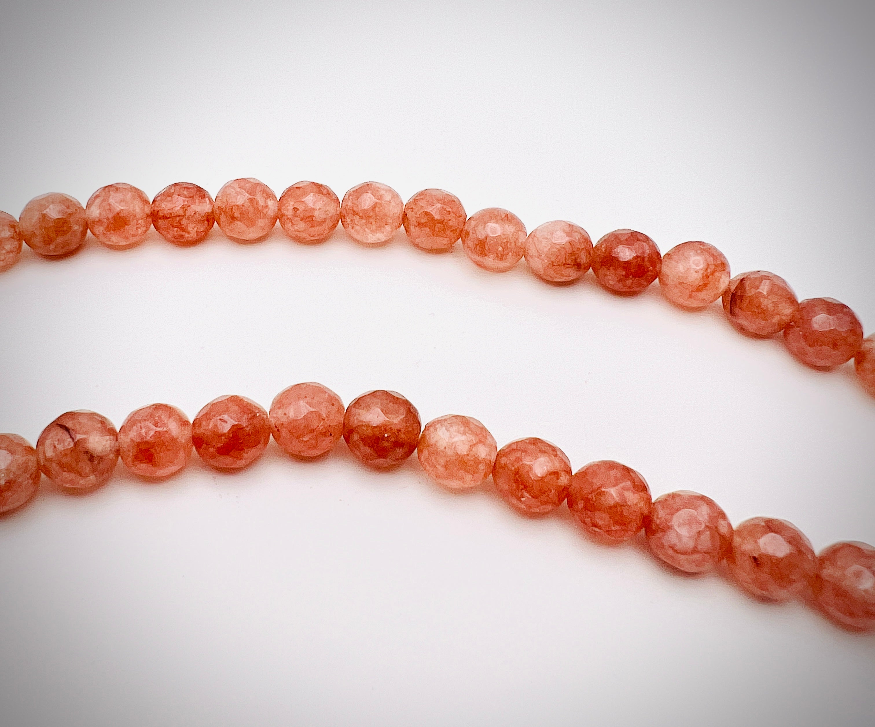 Sun Stone Beads Necklace