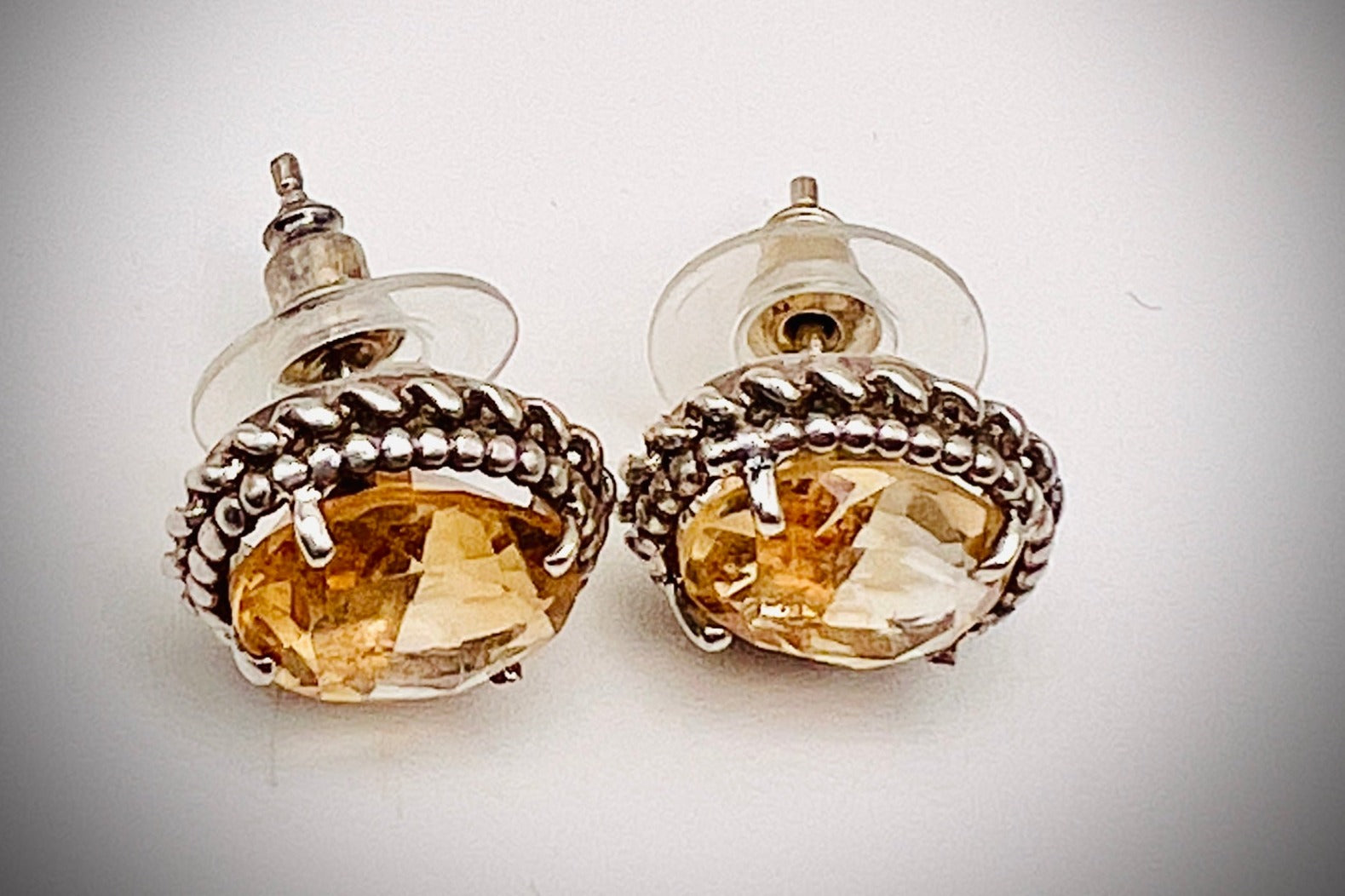 Yellow Topaz Earring